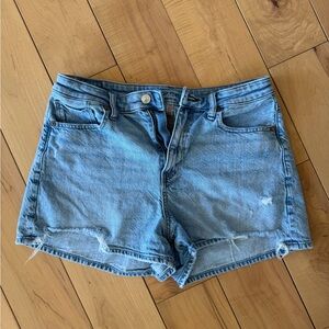 AE Mom Denim Shorts